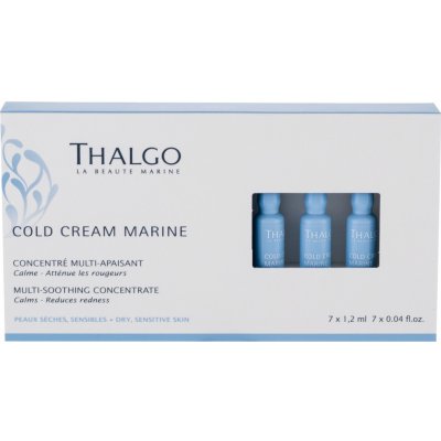 Thalgo Cold Cream Marine Multi-Soothing pleťové sérum na suchú pleť 7 x 1,2 ml