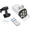 MasterLED Solárne nástenné svietidlo, tvar kamery, DO, 8W, IP65, ML4541