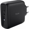 TRUST MAXO 65W 2P USB-C CHARGER BLK 25380