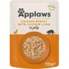 Applaws kuracie prsia a kuracie pečeň v aspiku 70 g