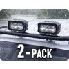 TruckLED LED pracovné svetlo + pozičné 25W+3W, 2200lm, 12V/24V/2-PACK! [L3422]