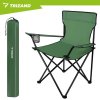 Trizand Stolička pre rybárčenie a turistiku odtiene zelenej