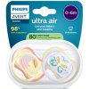 PHILIPS AVENT Cumlík ultra air 0-6m pre dievča na utišovanie SCF087/04 1 x 2 ks