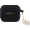 Guess 4G Charm Silikónové Puzdro pre AirPods Pro 3 Black GUAP3LECG4K