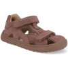 Barefoot detské sandále Protetika – Hana old pink ružové