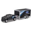 Maisto - Design Tow & Go, 2021 Ford F-150 SVT Raptor Car Trailer, 1:64