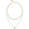 GUESS Náhrdelník White Lotus JUBN04130JWYGWHT/U