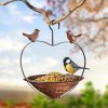 Haushalt International Závesné kŕmidlo pre vtáky Srdce