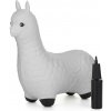 FEEDO Zvieratko skákacie Llama Grey
