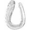 Pipedream King Cock Double Trouble Large Clear