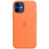 Apple iPhone 12 mini Silicone Case with MagSafe - Orange (MHKN3ZM/A)