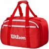 Športová taška Wilson Super Tour Red Small Duffle - Červený