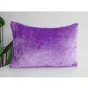 XPOSE® Mikroplyšová obliečka na vankúš - levandulová 40x60 cm, Mikroplyš