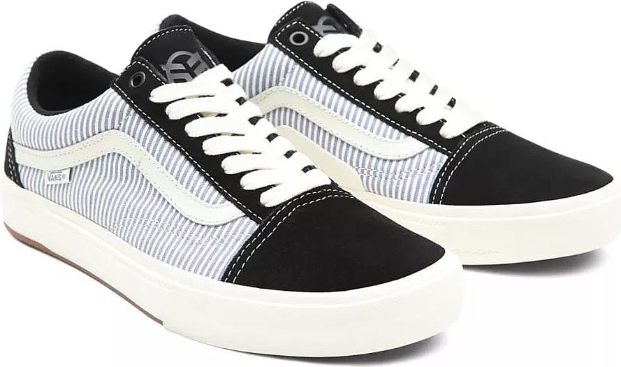 Vans Bmx Old Skool Federal Black Blue Pinstripe