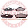 Sada brzdových platničiek kotúčovej brzdy MASTER-SPORT GERMANY 13046080042N-SET-MS