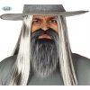 Guirca Brada s fúzikmi čiernosivá Gandalf