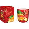 Bartek Candles Christmas Fruit Garden - Orange with Spices 150 g