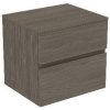 Ideal Standard Finesse - Umývadlová skrinka, 60x51x56 cm, 2 zásuvky, Dark Elm E3433UR