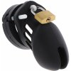 Hidden Desire Extreme Chastity Cock Cage Silicone Black S