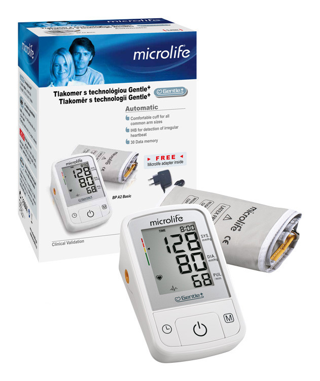 Microlife BP A2 Basic + adaptér