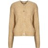 Levis cardigany LUNA SHELL BUTTON CARDI Béžová