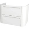 Kúpeľňová skrinka pod umývadlo Devo Gloria 2.0 biela matná 70 x 50 x 42 cm GL2-SU2S70-1-F83