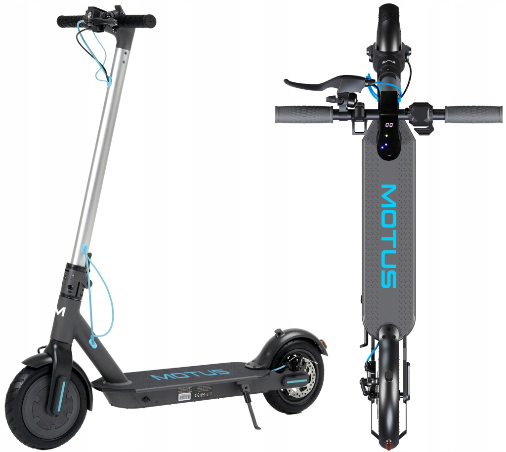 Motus Scooty 8.5 – skladací kolobežka pre jednoduché cestovanie a praktické ukladanie do auta.
