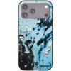 Picasee silikónový čierny obal pre Apple iPhone 17 Pro Max - Organic blue