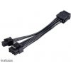 AKASA adaptér 8-Pin to 8+4-Pin Power Adapter Cable