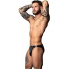 Male Power Liquid Onyx 2.0 Jock Brief čierny wetlook