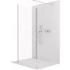 CERANO - Sprchová zástena Walk-in Onyx Corner Cube Ľ/P - 8 mm - hranatá vzpera - chróm, transparentné sklo - 120x120x200 cm