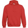 B&C Unisex mikina cez hlavu WU620 Red M