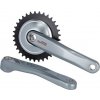 Kliky Shimano Nexus 33 Z.170 mm stríbrná FCC6000 bez krytu