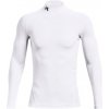 Pánske tričko Under Armour ColdGear Armour Comp Mock White S