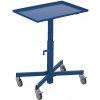 Variofit Transportný zdvíhací stojan, Variofit, do 150 kg, výška 53,5 - 81 cm, modrá/antracit Farba: modrá RAL5010