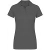 Excd by Promodoro Dámska polokošeľa E4405 Graphite -Solid 3XL