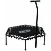 Aga FITNESS Trampolína 130 cm Čierna + madlo