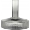 Dekantér RIPPLE 1,7 l, šedá, sklo, ferm LIVING