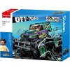 Sluban B1161 Natahovací auto Bigfoot Green-Purple Speed ​​​​Kixx