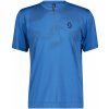 Scott Trail Flow Zip SS Storm blue L