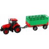 Teddies Traktor Zetor s vlečkou 36 cm na zotrvačník