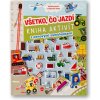 Všetko, čo jazdí - Kniha aktivít s penovými samolepkami | autor neuvedený