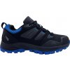 Crossroad juniorská treková obuv DROPI čierna modrá