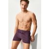 MEN-A Trenírky MEN-A Tartan vínová S