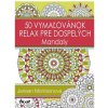 Kvety - 50 vymaľovánok, relax pre dospelých - Kvety