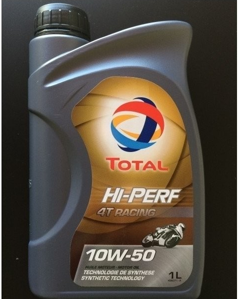 Huile Moteur Moto 4T Huile Moteur Total Hi-Perf 4T Racing 10W50