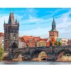 Diamantový obraz Karlov most Praha