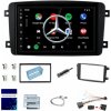 Automobilové rádio Projack MERCEDES 7168S10 2-DIN