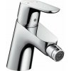 Hansgrohe Focus E2 - Bidetová páková batéria s odtokovou súpravou Push-Open, chróm - 31922000
