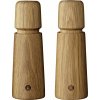 Mlynčeky na soľ a čierne korenie Stockholm dubové drevo 17 cm 2 ks